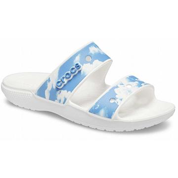 Sandalias Crocs Classic Out of this World Mujer Blancos | Mexico 0550RVDW